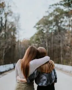 Friends sharing a moment together