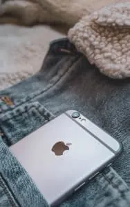 Cell phone in a pocket