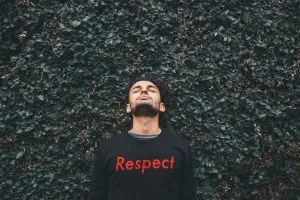 Respect message illustrating healthy relationship boundaries